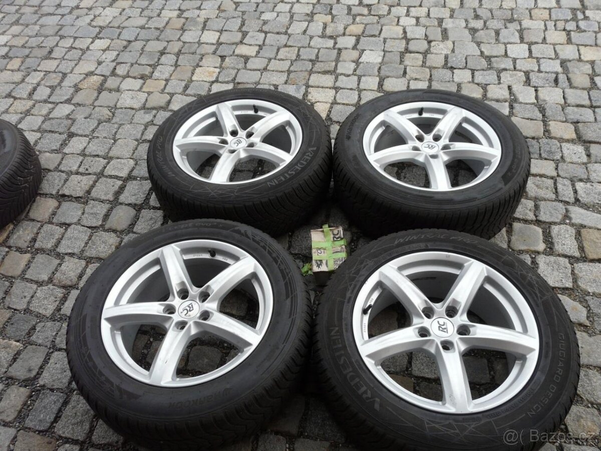 ALU KOLA + ZIMNÍ PNEU 235/55R18 FORD 18" VOLVO