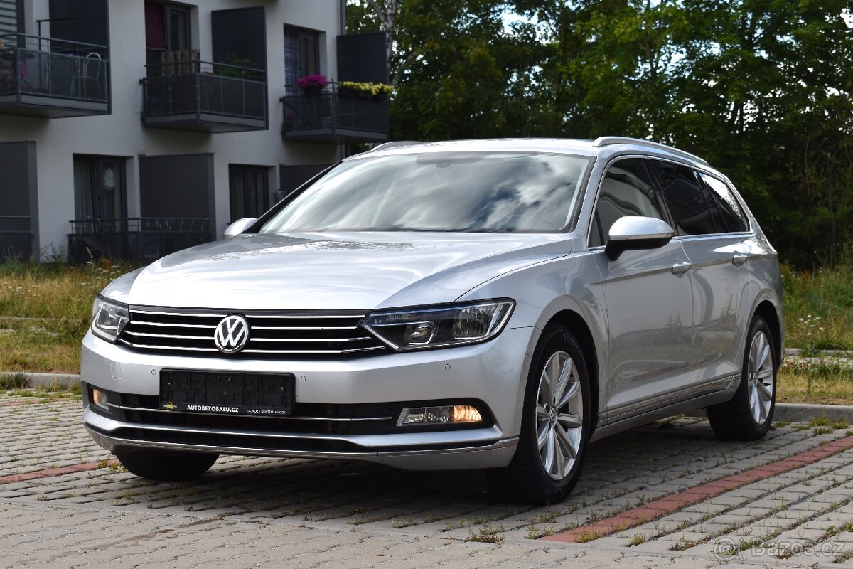 Vw Passat B8 2.0 TDi/2016/110kW/Highline/Tažné/198tkm