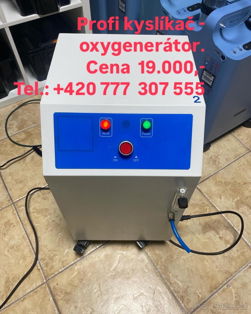 Profi kyslíkový koncentrátor OXYGENERÁTOR záruka