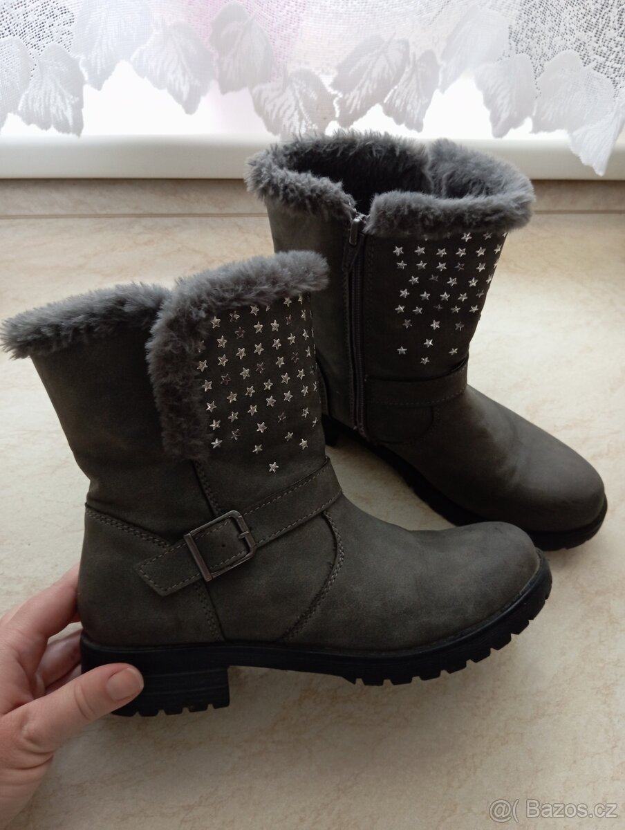 Zimní boty vel.35