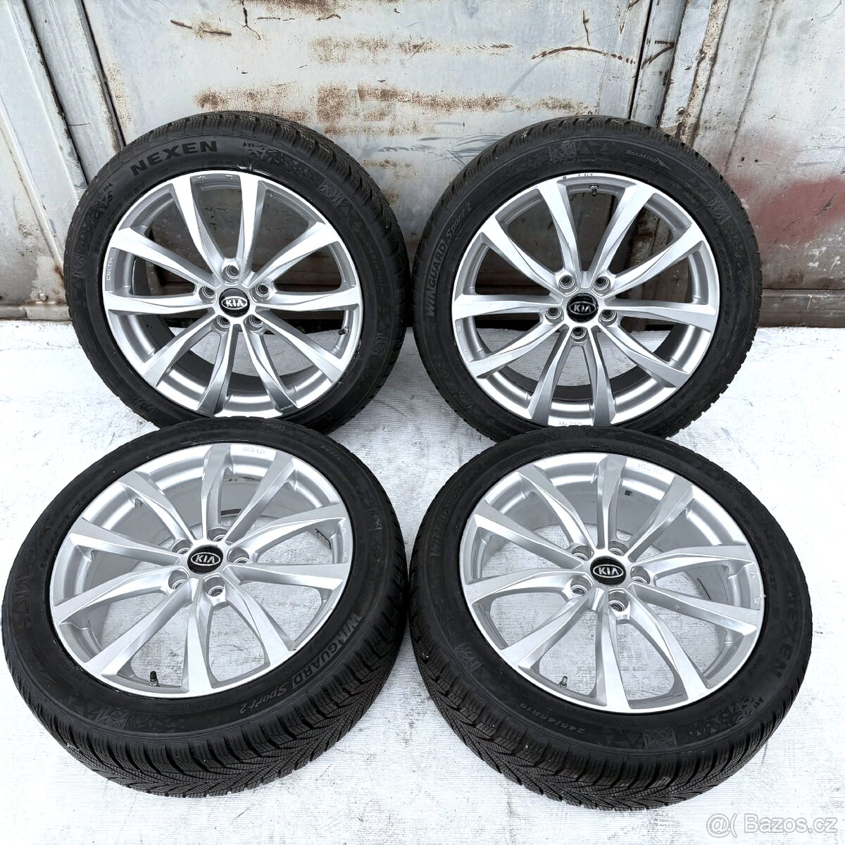 ZIMNÍ KOLA KIA SPORTAGE 245/45R19 7MM SE SENZORY