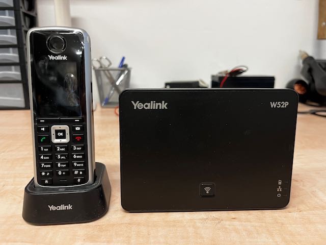 Yealink SIP-W52P VoIP Telefon SIP, DECT, SRTP