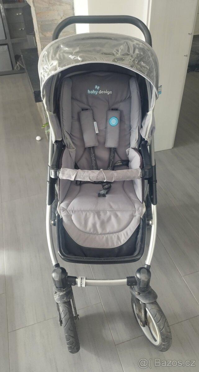 Kočárek baby design dvojkombinace