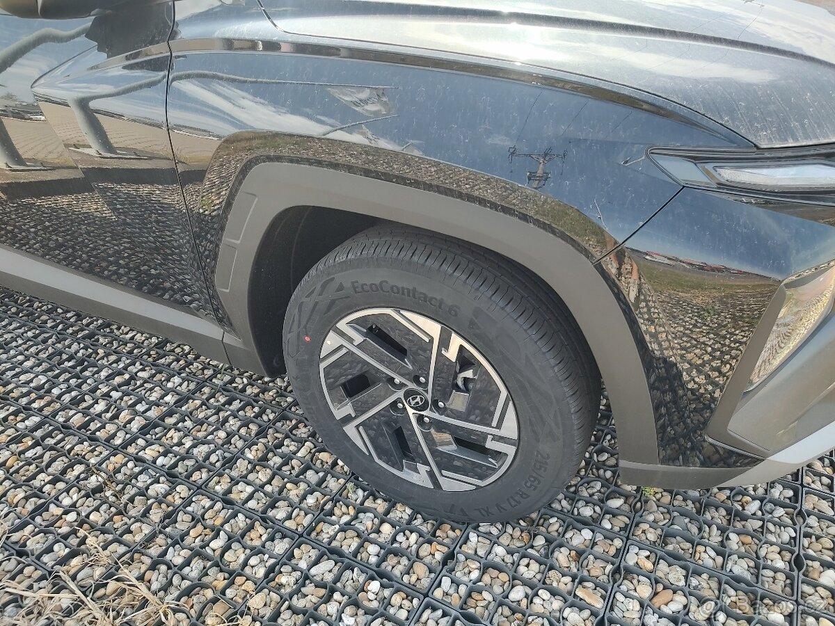 Nové Originál ALU kola Hyundai Tucson R17 + letní pneu