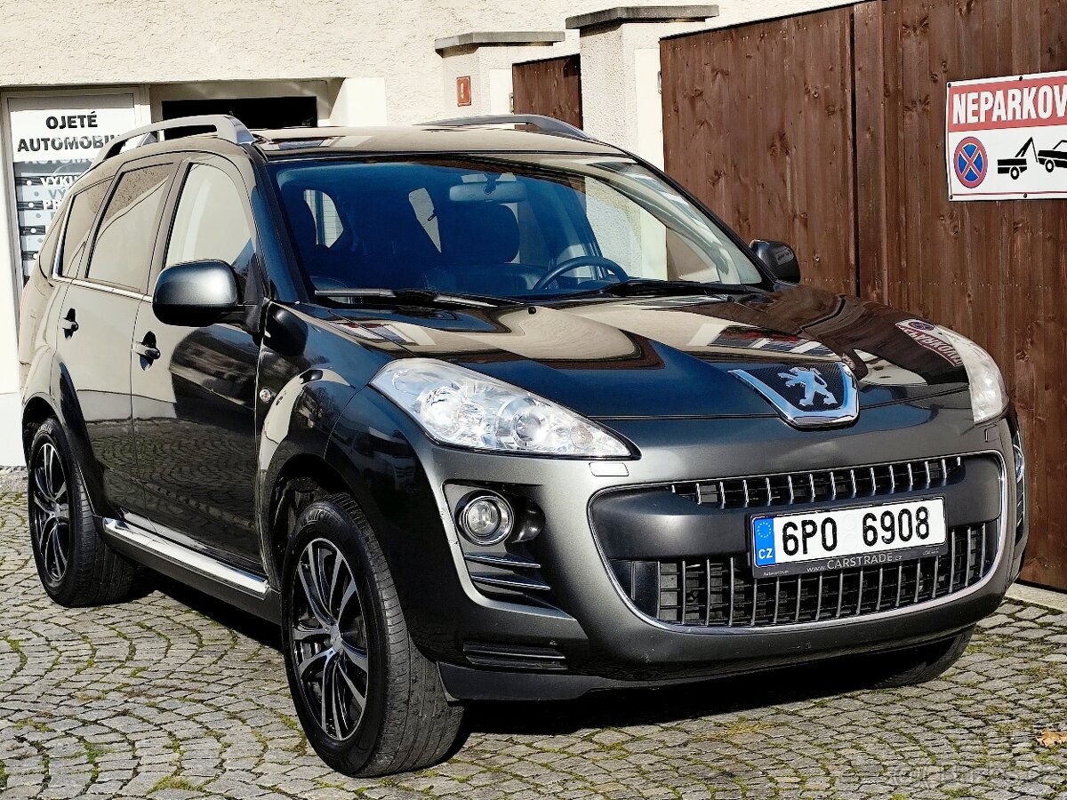 Peugeot 4007 2.2HDi - udržované - levně,7.míst