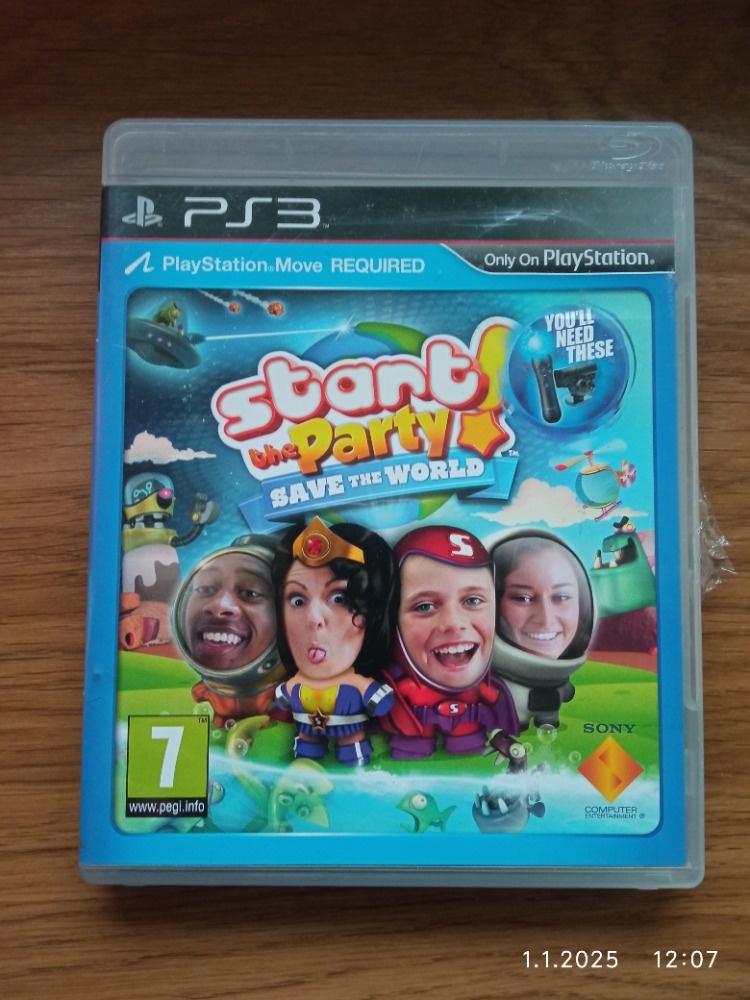 Start the Party 2 Save the world PS3 move