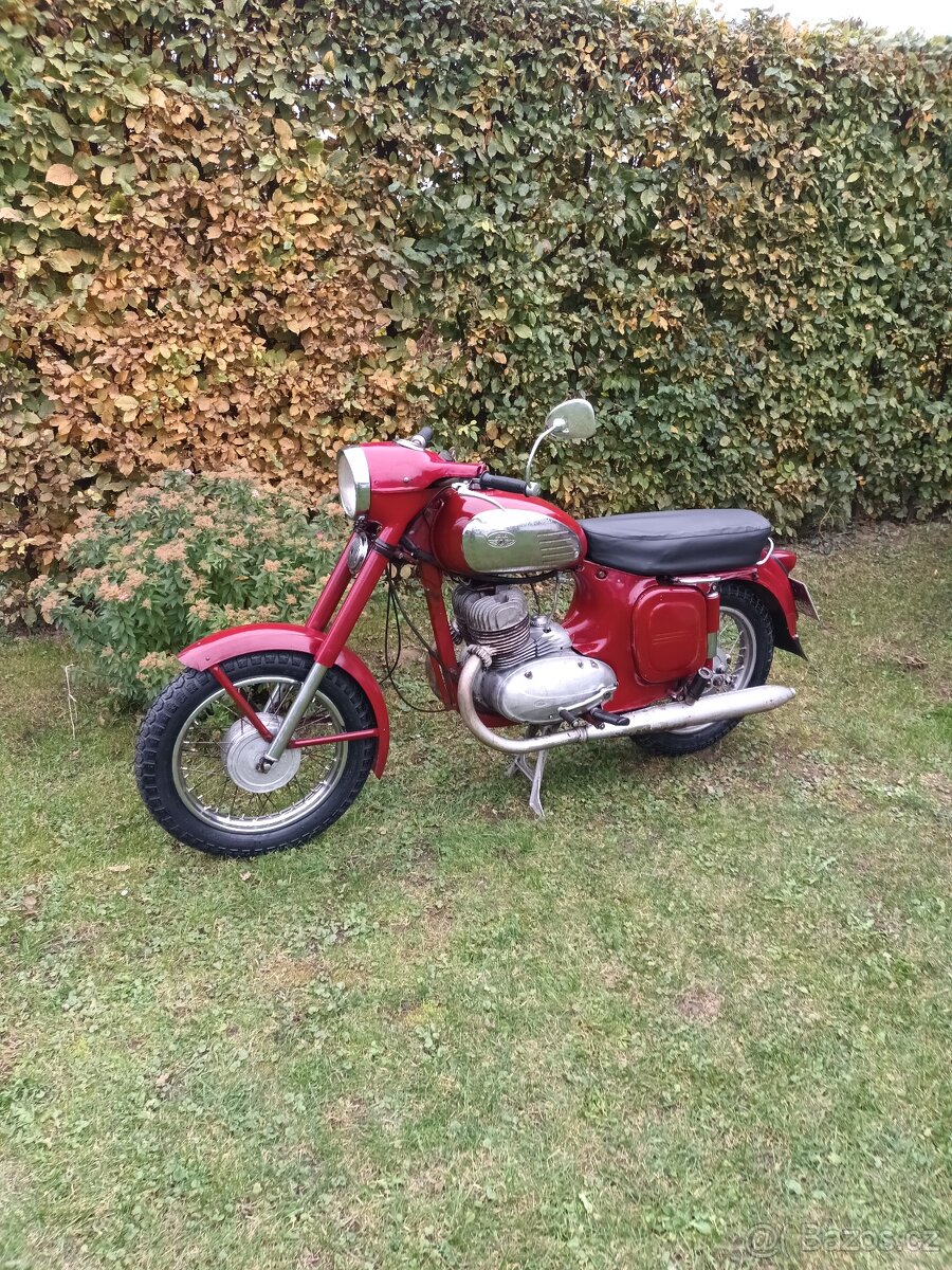 Jawa 350 typ 360 s TP a STK
