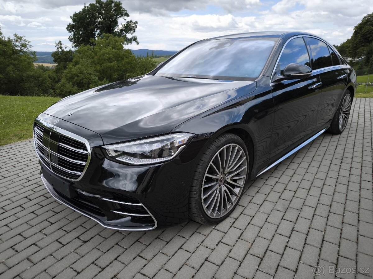 Mercedes-Benz S 400d • AMG • TV • Masáž • ČR • DPH
