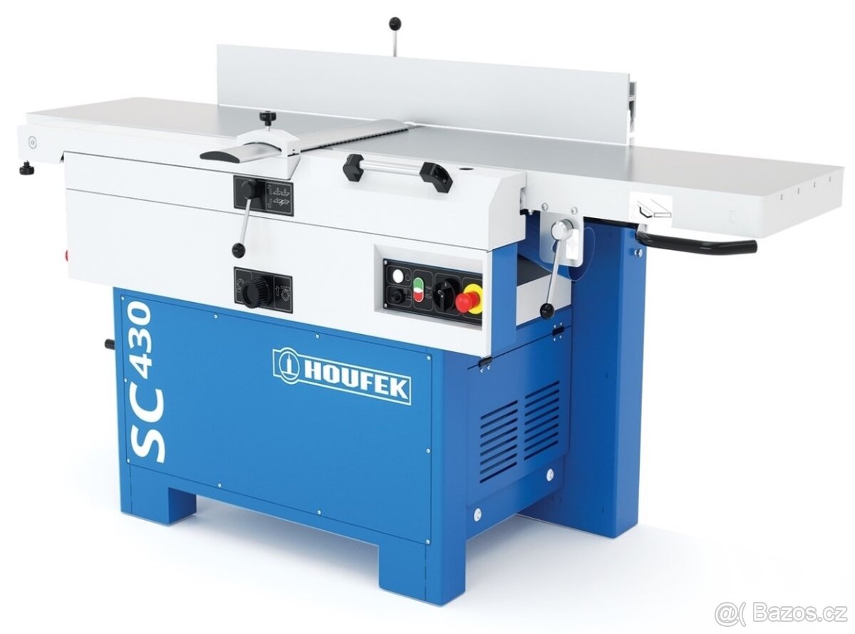 Srovnávácí a tloušťkovací frézka SC 430 5,5kW (7,5HP) HOUFEK