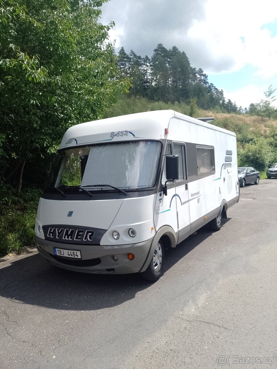 Obytný obytné auto Hymer 654