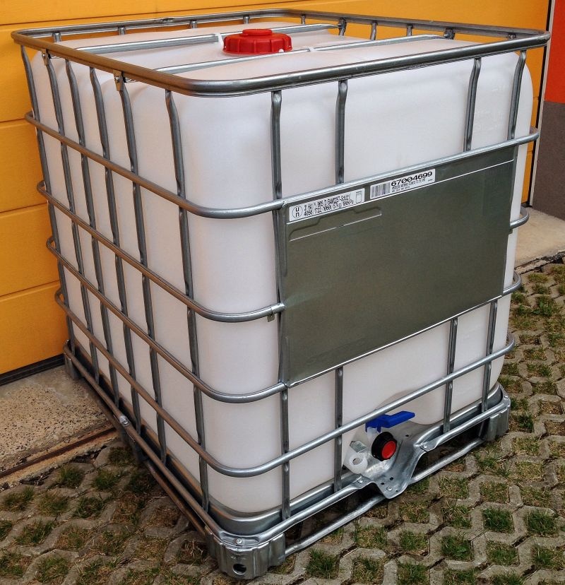 Nádrž na vodu IBC kontejner 1000 L - SUPER CENA, AKCE