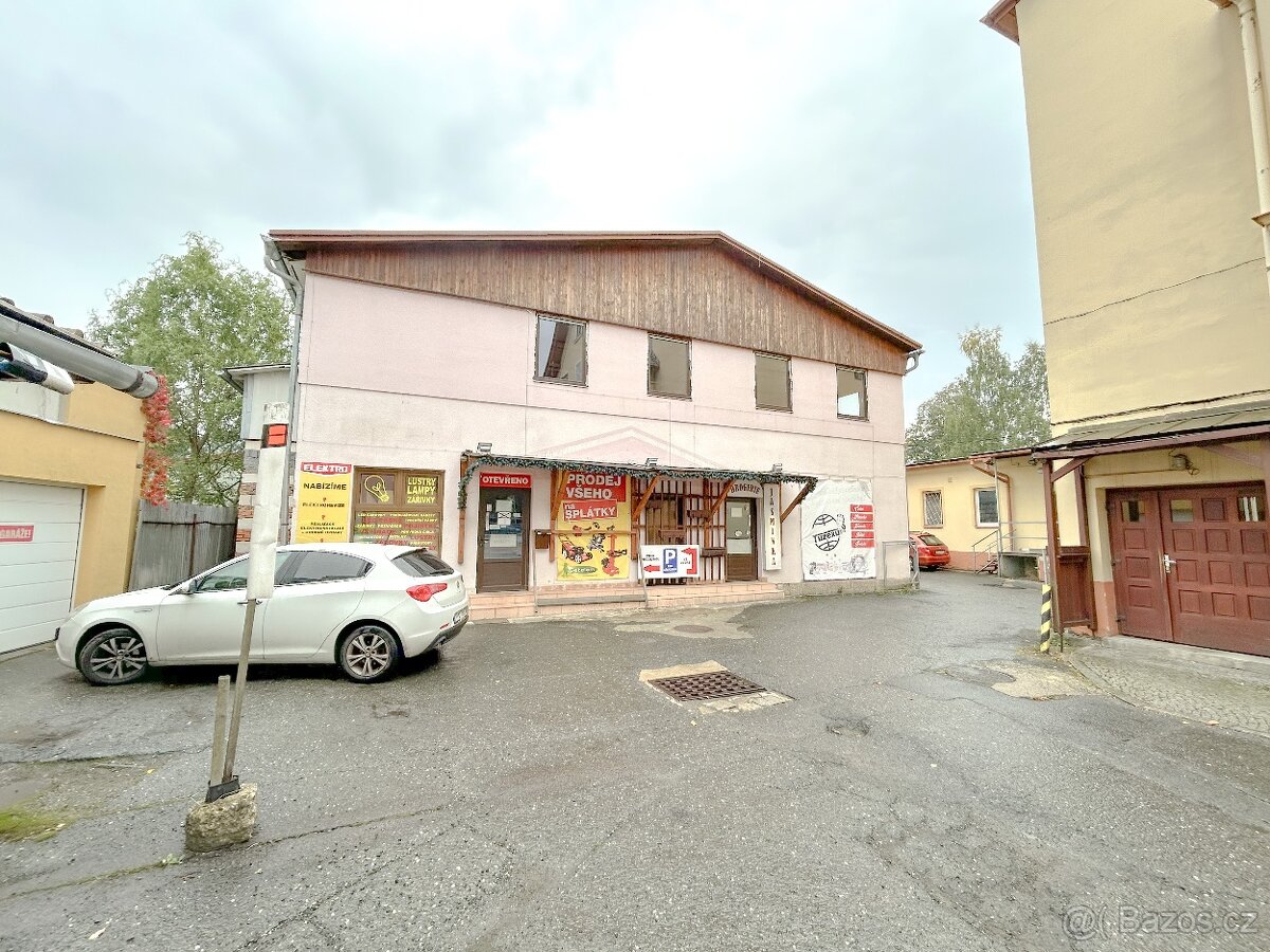 Pronájem obchodního prostoru 310 m², ul. Fučíkova, Jeseník.