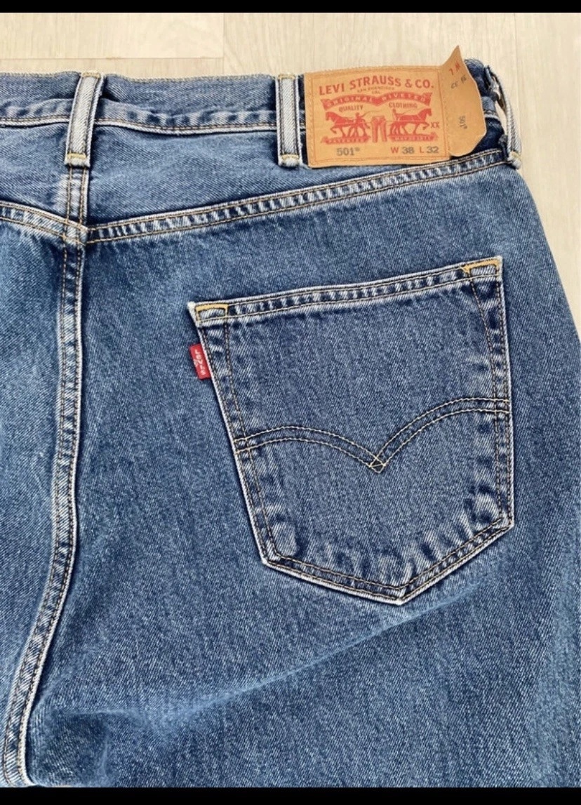 Levi's 501 W38 L32 Straight - originál
