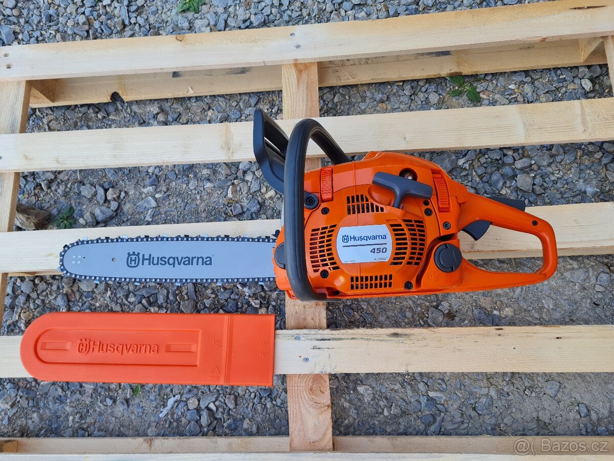 Husqvarna 450 motorova pila zaruka
