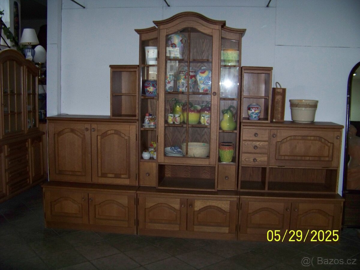 Obývací stěna rustikál masiv