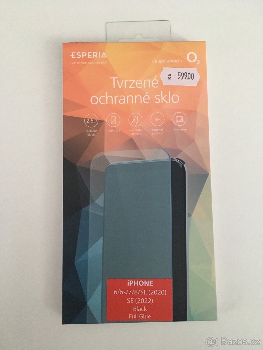 Tvrzene ochranne sklo na iPhone