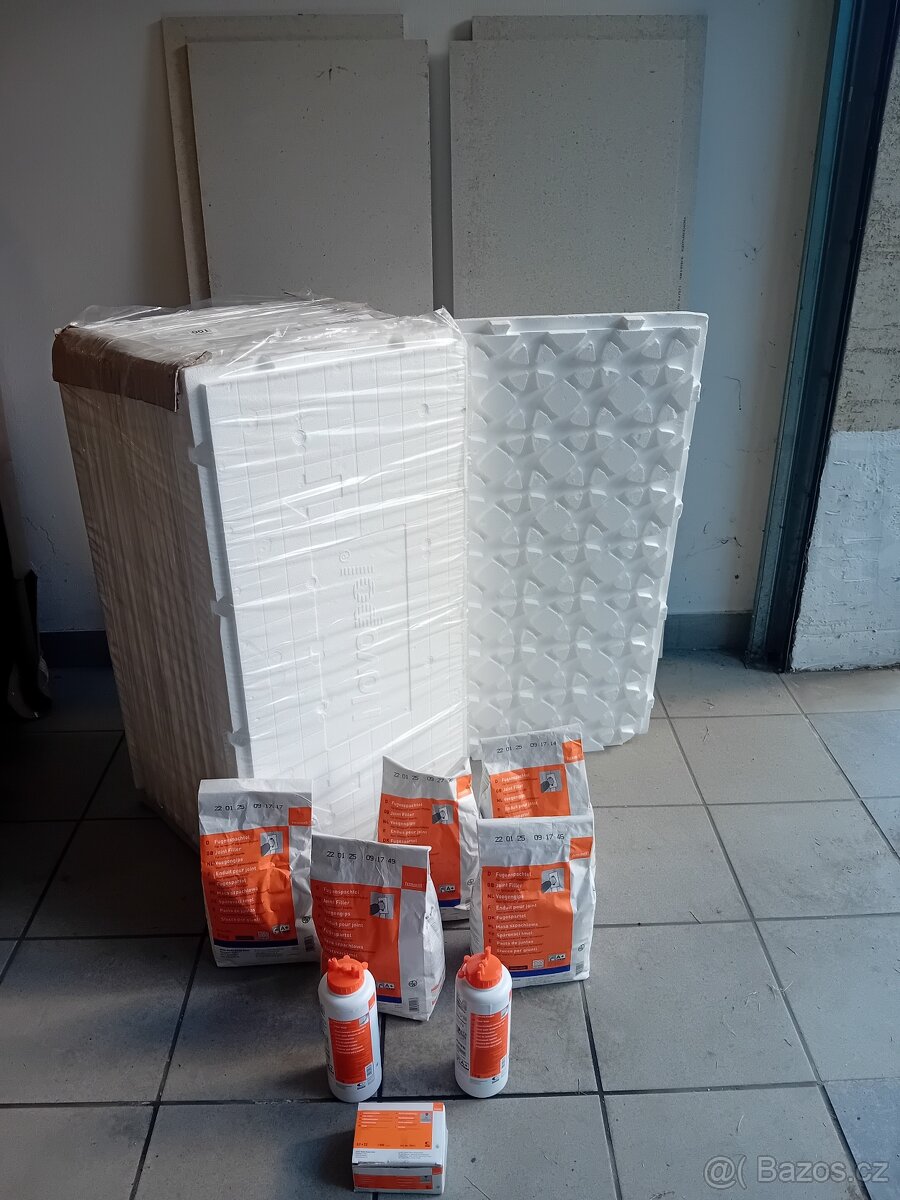 Fermacell - podlahové vytápění suchou cestou