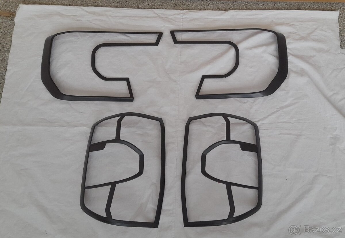 Rámečky světel Ford Ranger T9 - mračítka Ranger