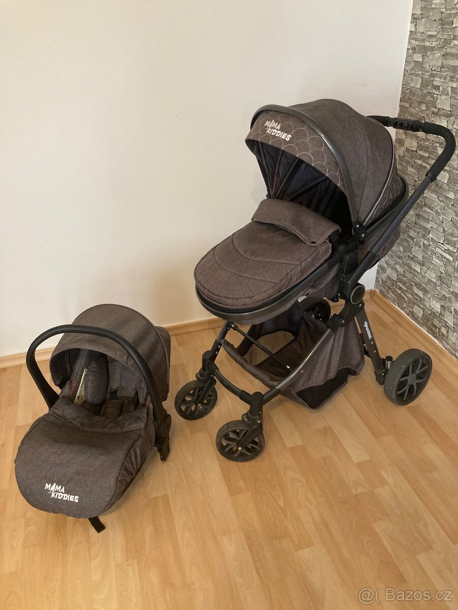Kočárek Mama Kiddies Charlie PRO 3 v 1