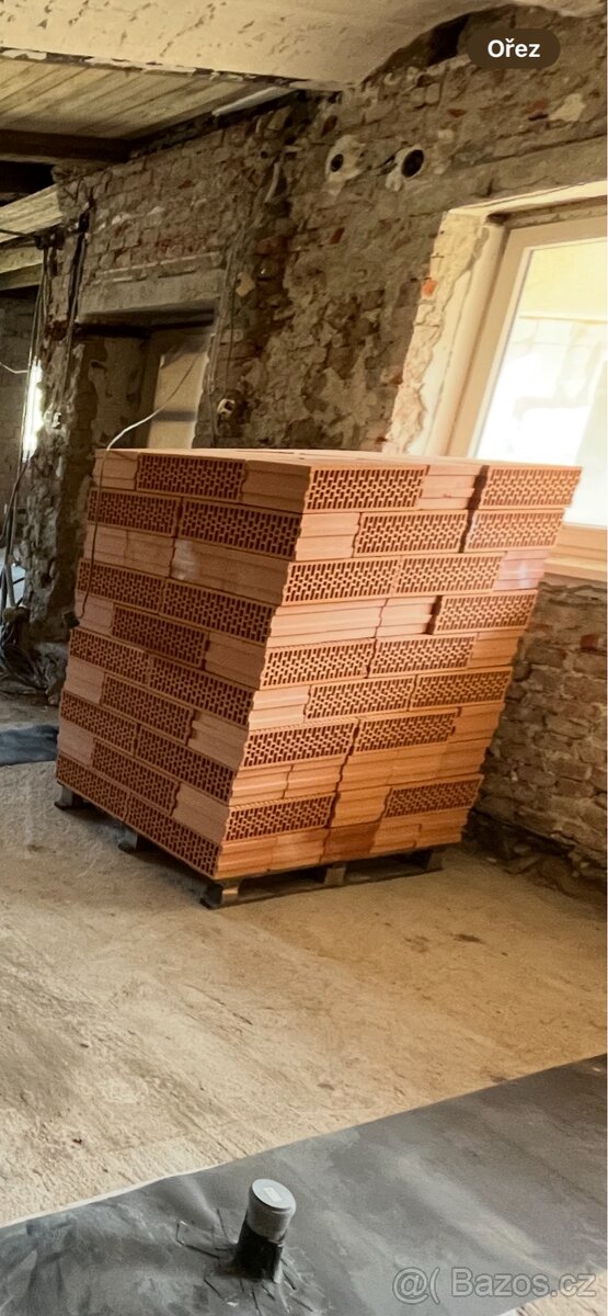 Příčkovky broušené 50x25cm 14,5cm doprava možná