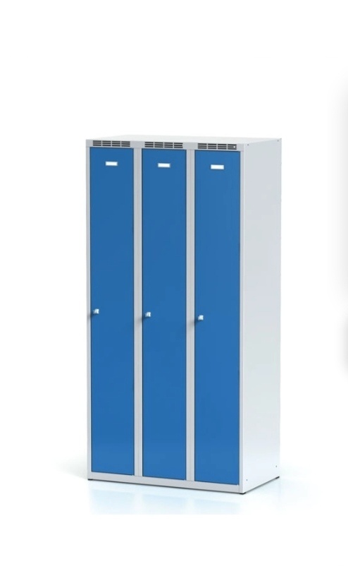 Plechové šatní skrinky