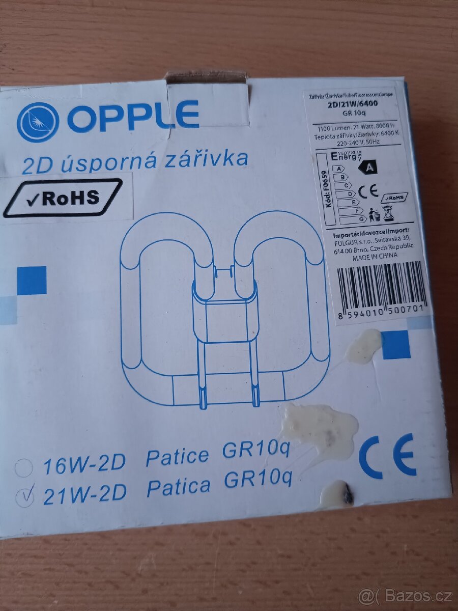 2D úsporná zářivka