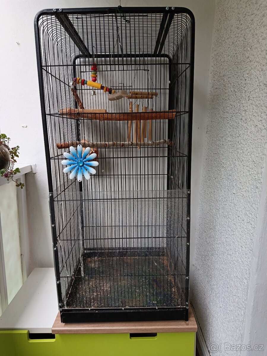 Klec pro andulky, papoušky