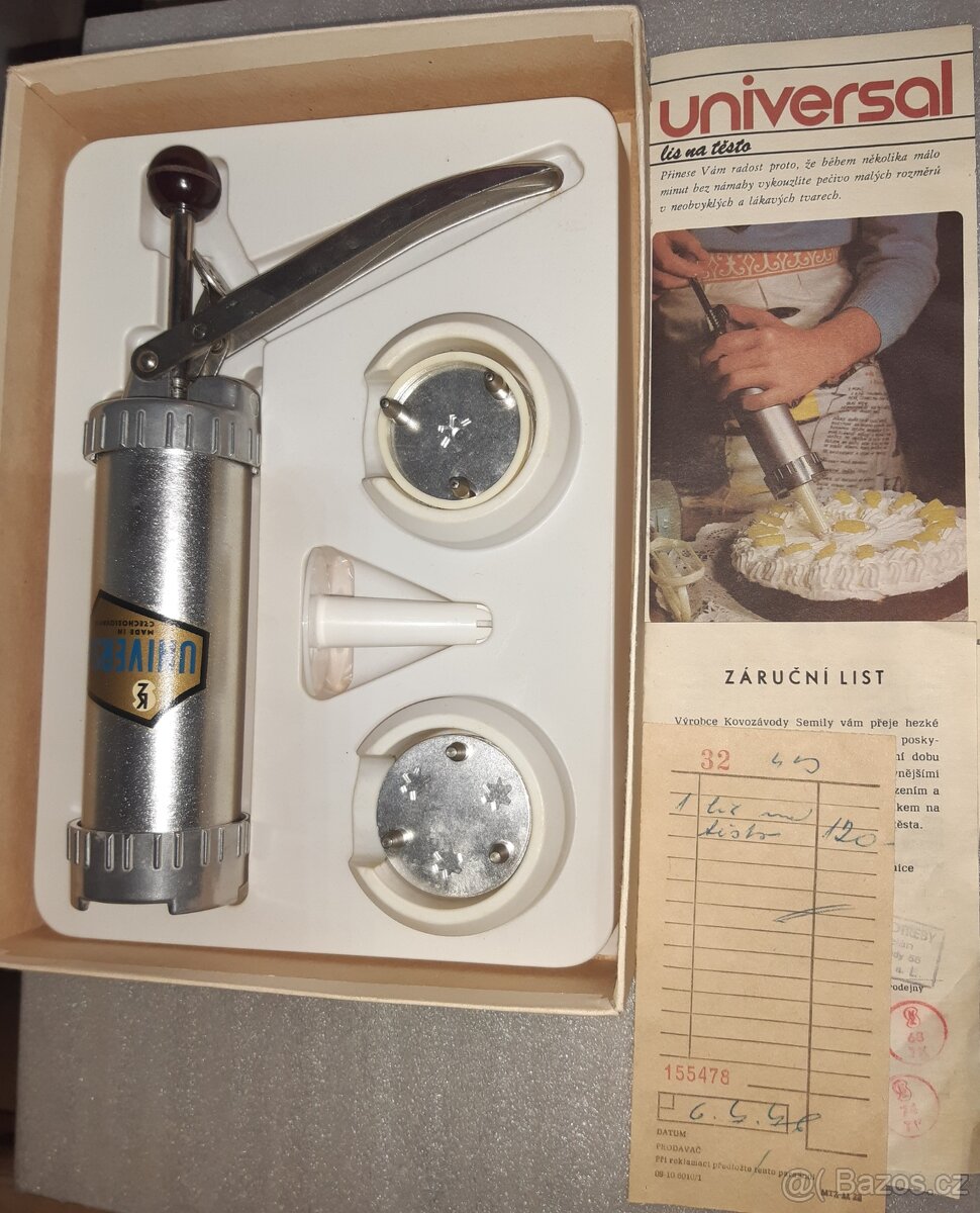 Lis na těsto Universal z r. 1976
