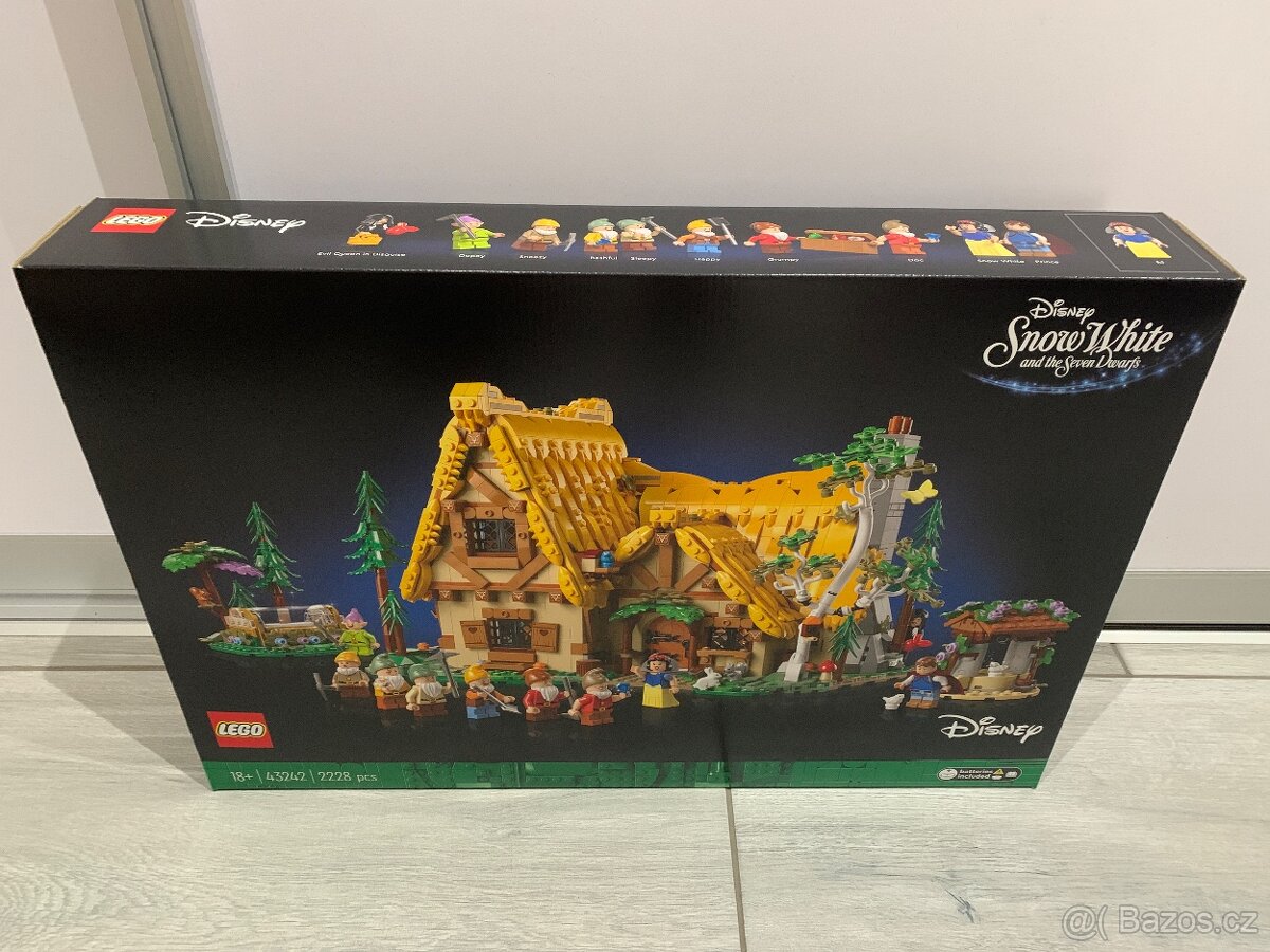LEGO Disney Princess 43242 Chaloupka Sněhurky a sedmi trpas.