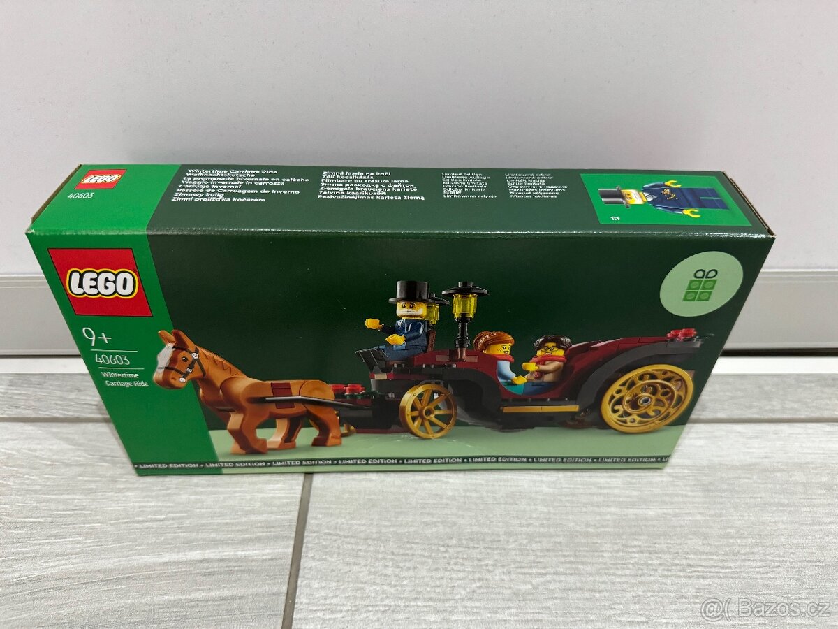 LEGO 40603 Zimní projížďka kočárem