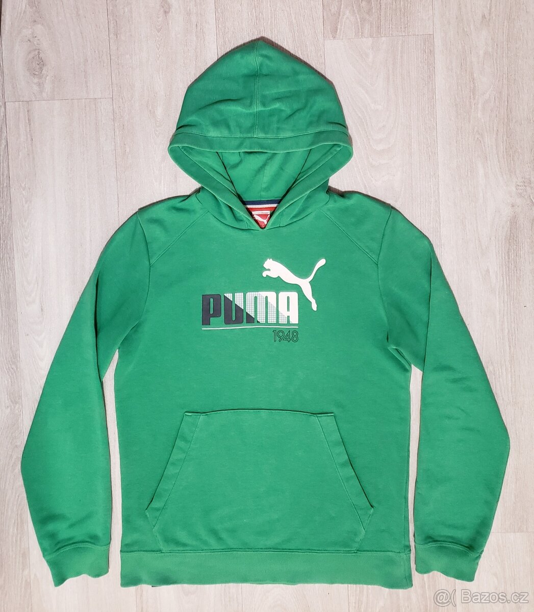 PUMA Mikina s Kapucí Velikost Pánská - S, chlapecká 164 cm