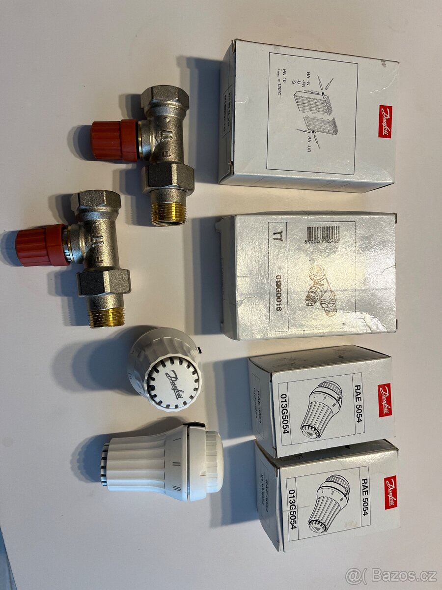 DANFOSS RA-N 3/4" přímý termostatický+hlavice