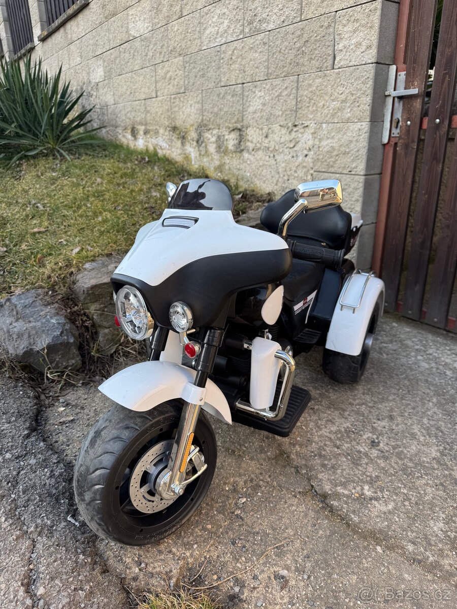 Dětská elektrická motorka Big chopper Motorcycle dvoumístný