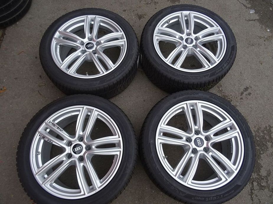 Alu disky na Audi A6, vel. 18", 5x112,ET 30, zimní sada