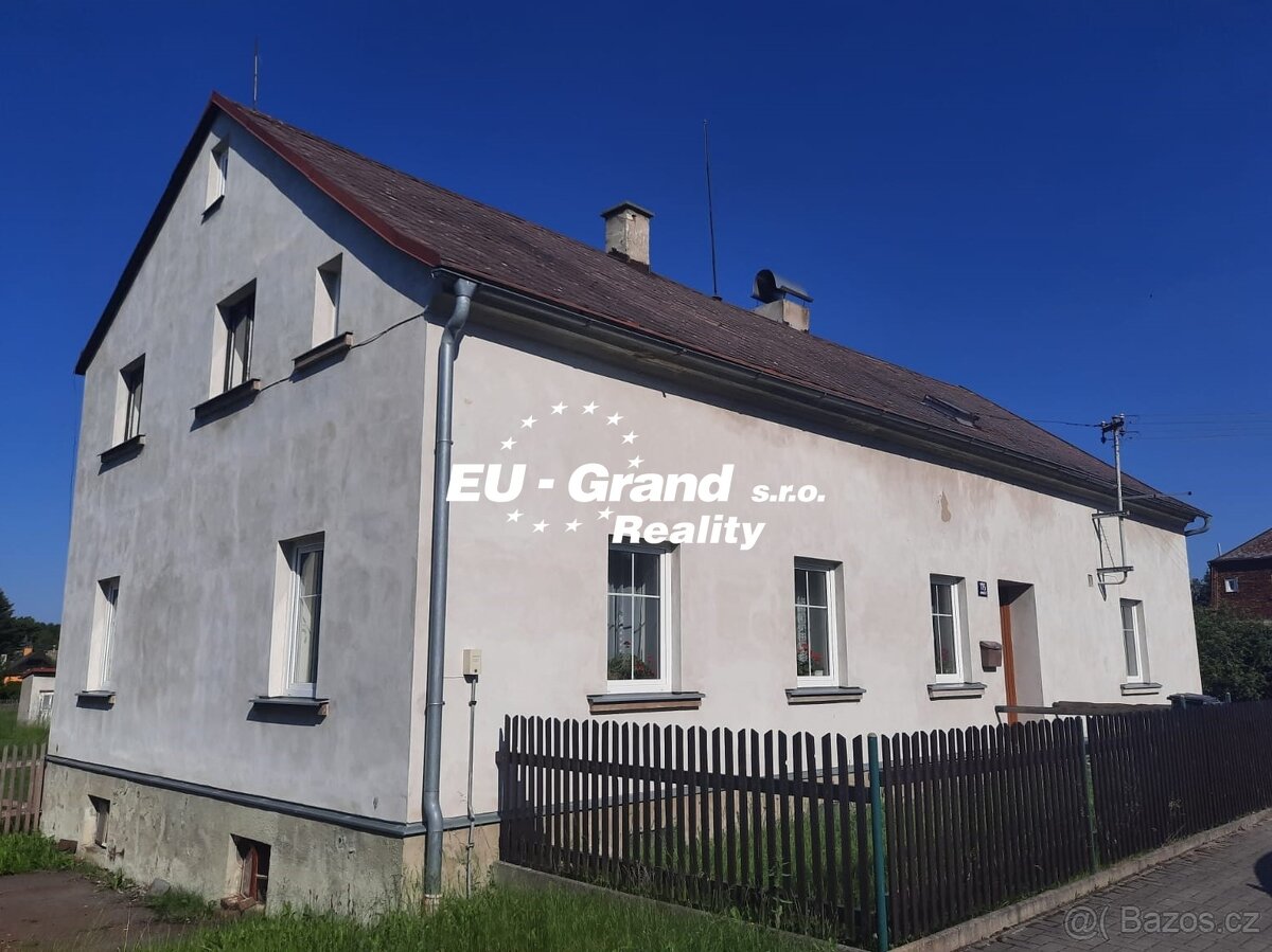 RYBNIŠTĚ okr. Děčín - rodinný dům - 1075m2 - VELMI VÝRAZNÁ S