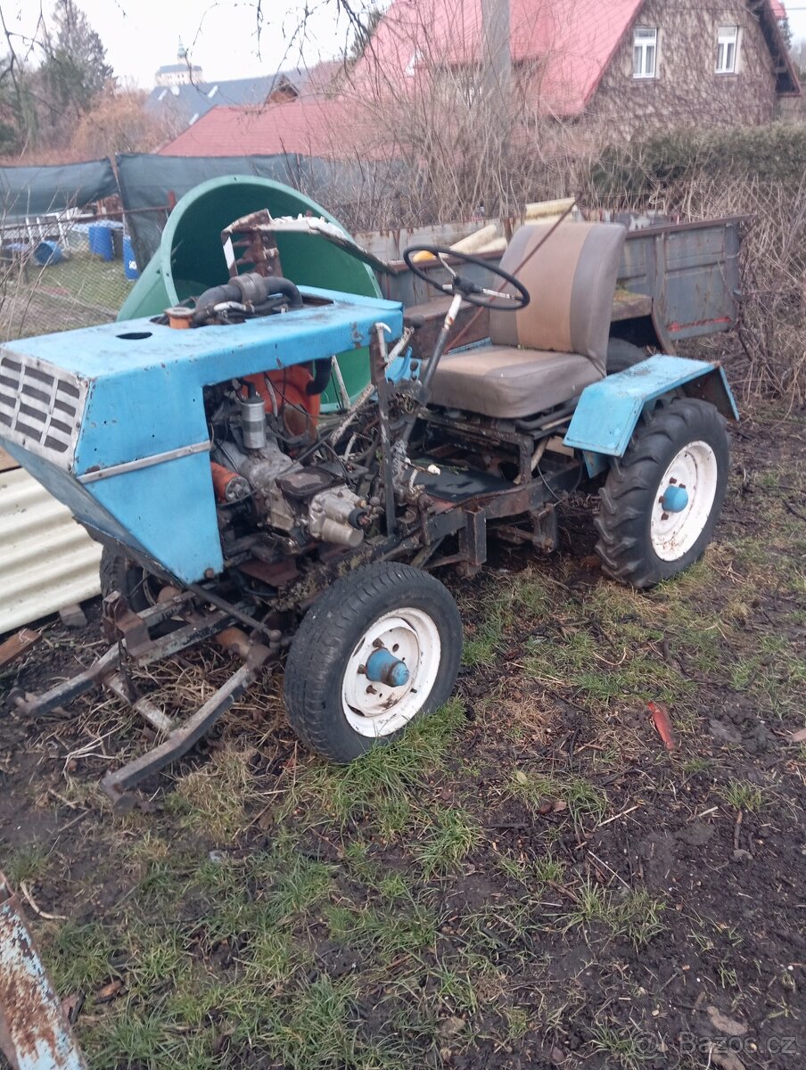 Malotraktor domácí výroby