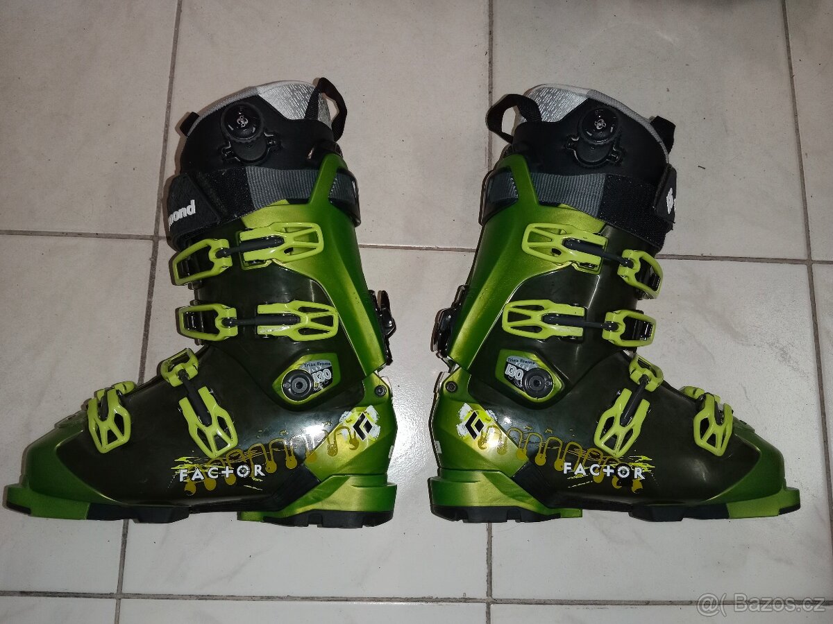Freeride lyžařské boty Black Diamond 130. Velikost 26 cm. 41