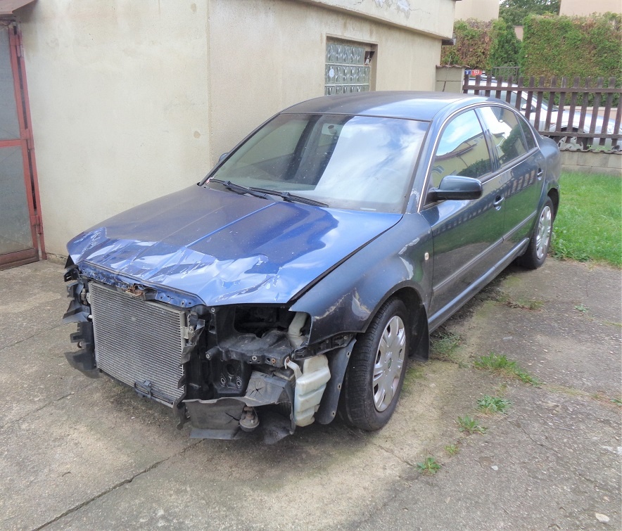Škoda Superb I 1.9TDI 96kW motor AWX barva č. 9597 díly