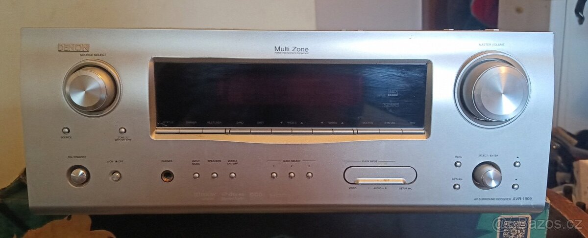 AV Receiver Denon AVR-1909,HDMI; 7 x 120 W