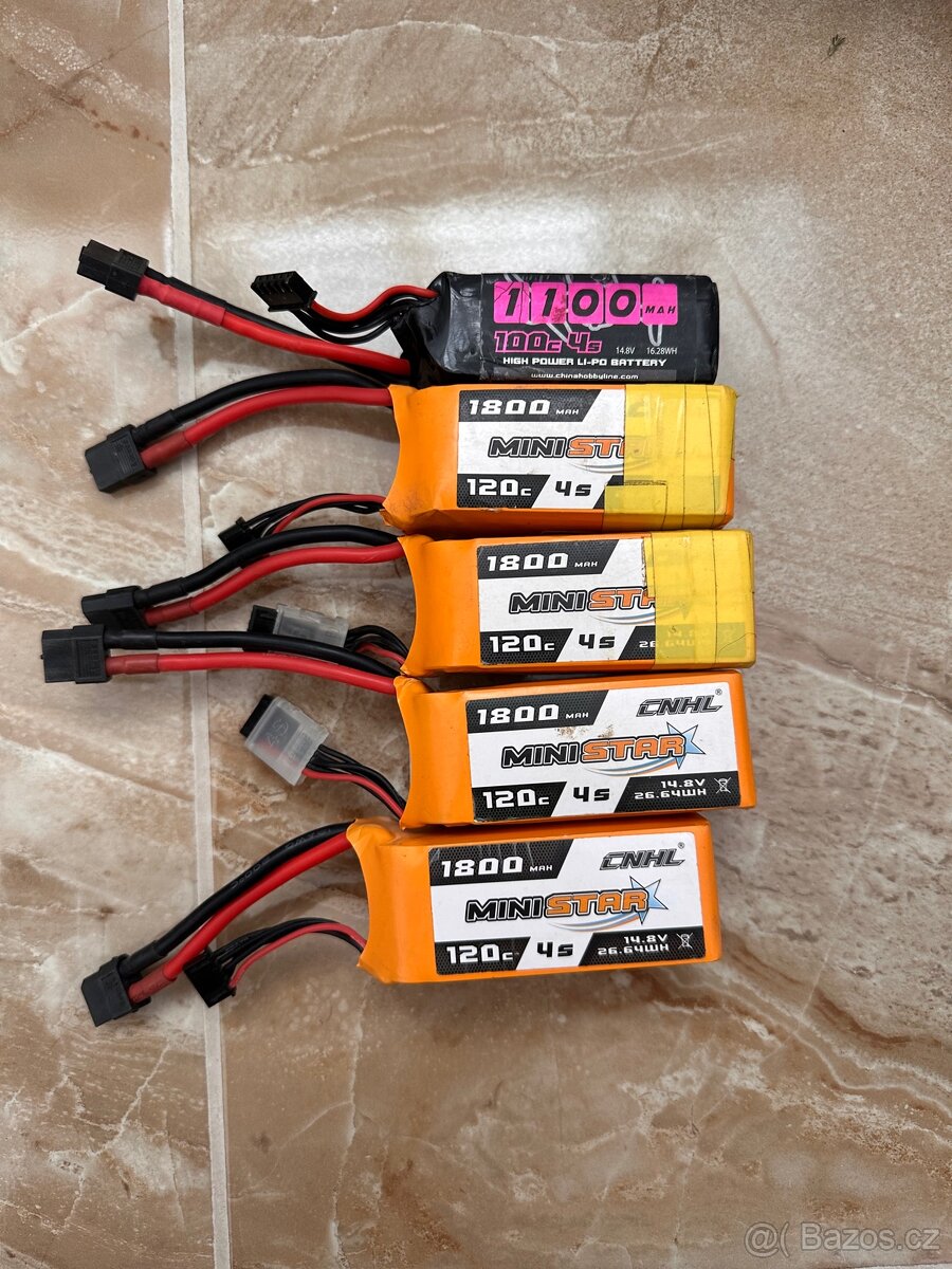FPV Baterie CNHL 4S 1800mAh na dolétni