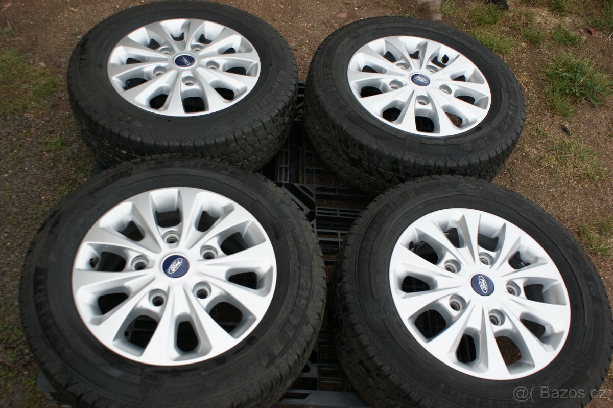 4ks alu orig Ford Transit Custom R16 pekny stav hezky model