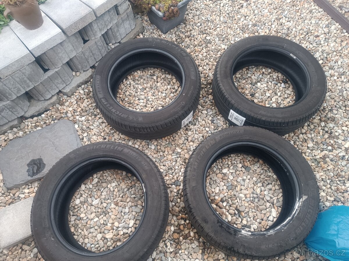 Letní pneumatiky Michelin Primacy 4 215/55/17 98W