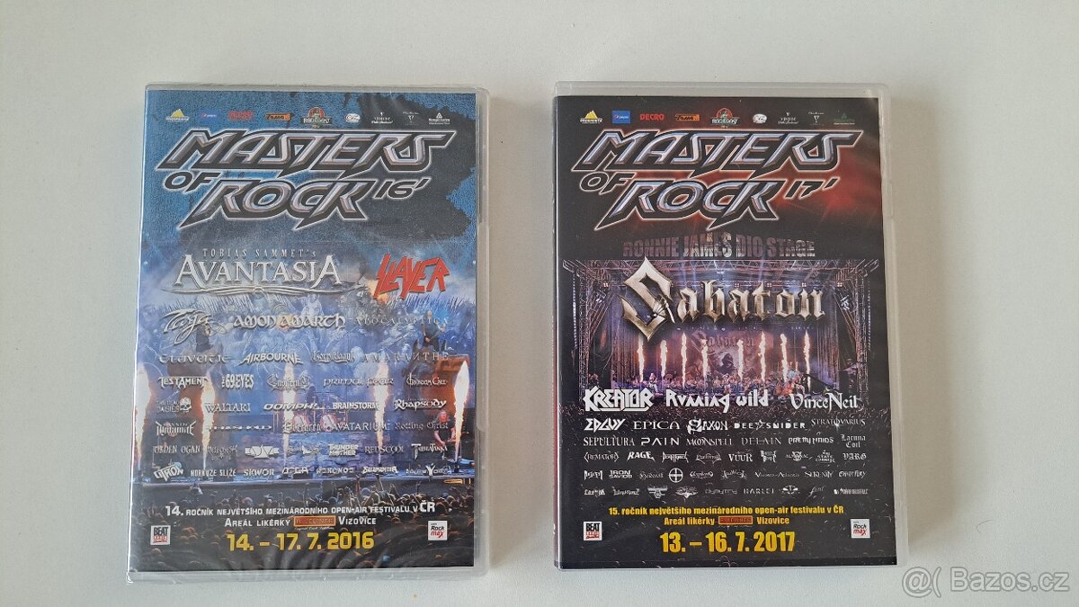 Prodám 2 vouchery( vstupenky) na Masters of Rock 2025