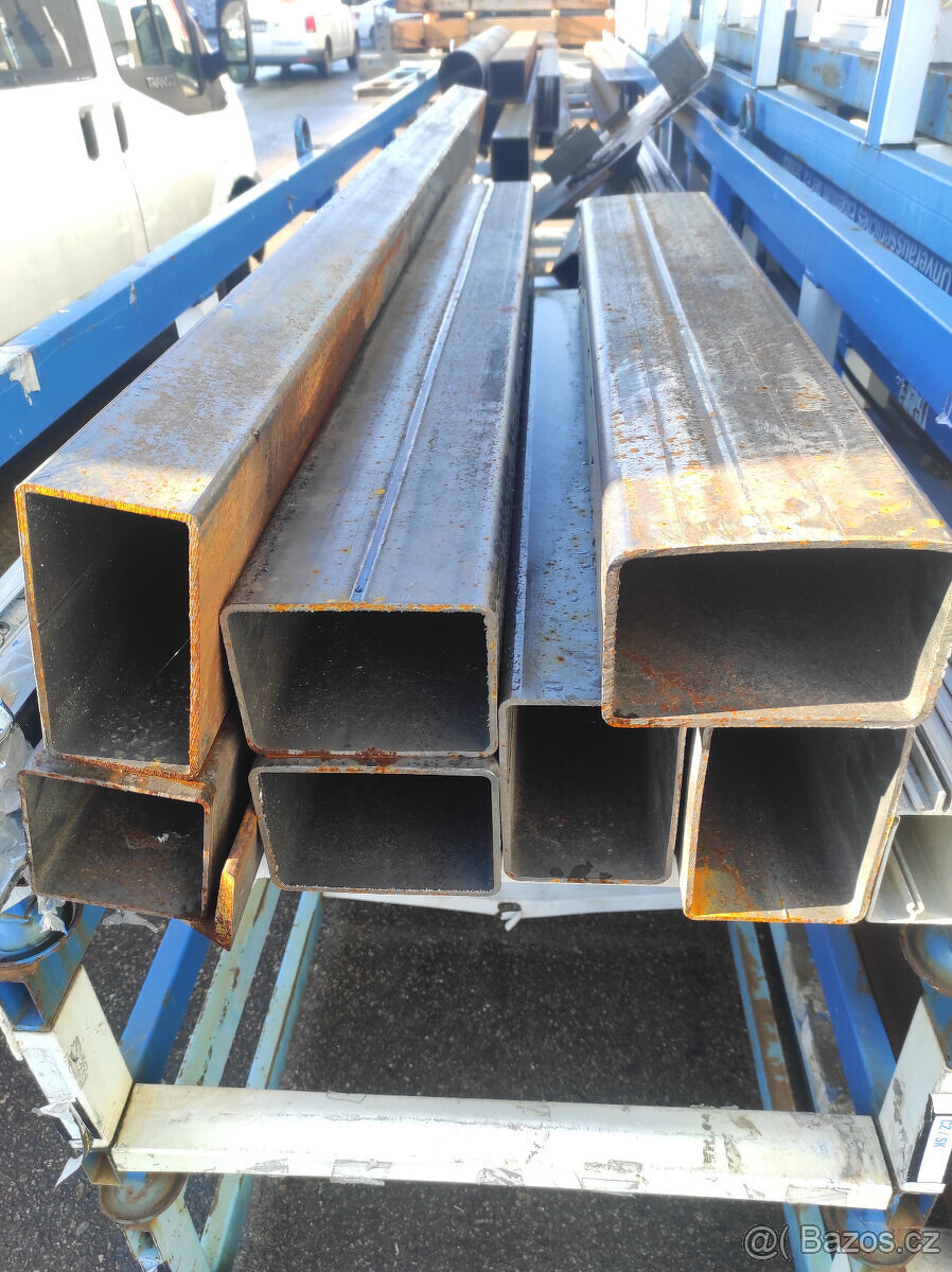 Hutní materiál, jekly, trubky, I, U. 15 Kč/kg
