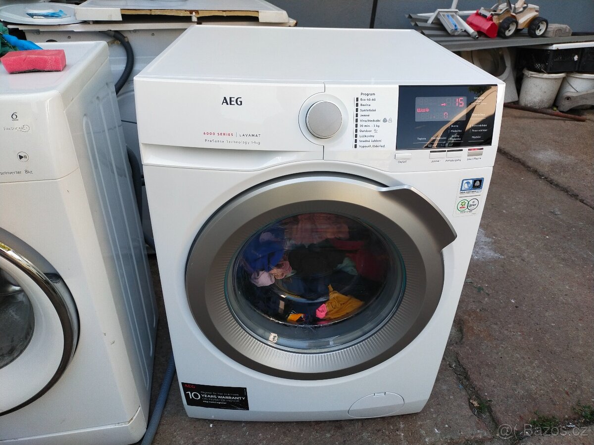Prodám plně funkční dig.pračku zn AEG --9KG--DOVEZU--