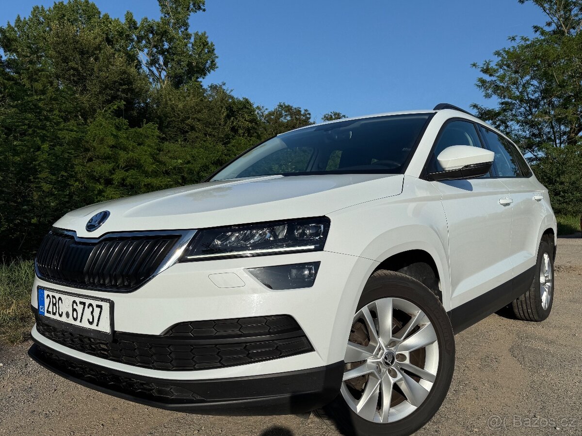 Škoda Karoq 1.6 TDI 85KW původ ČR serviska Top Stav