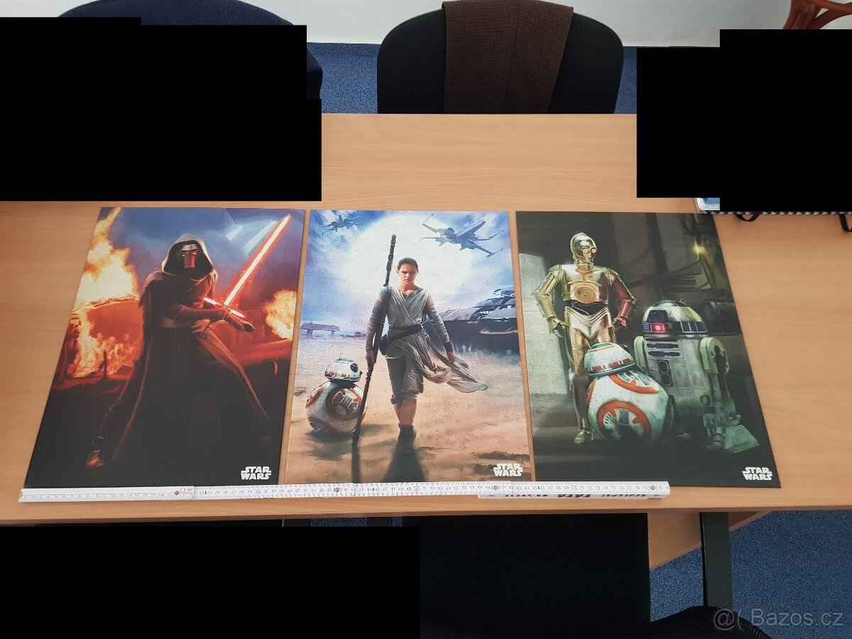 Plechové plakáty Star Wars
