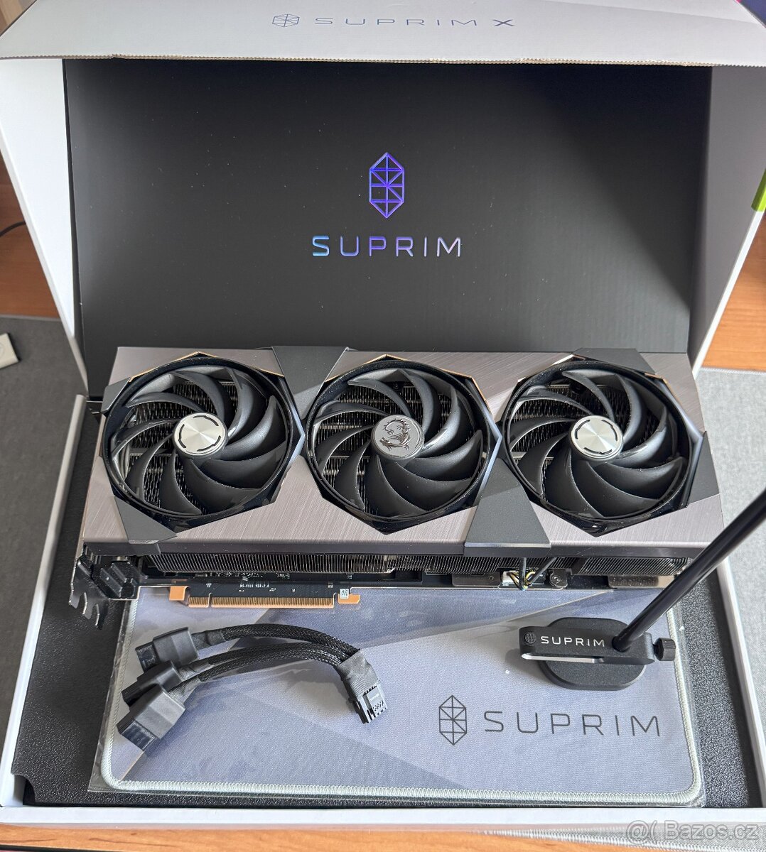 Prodám MSI RTX 4080 Suprim X 16GB rtx