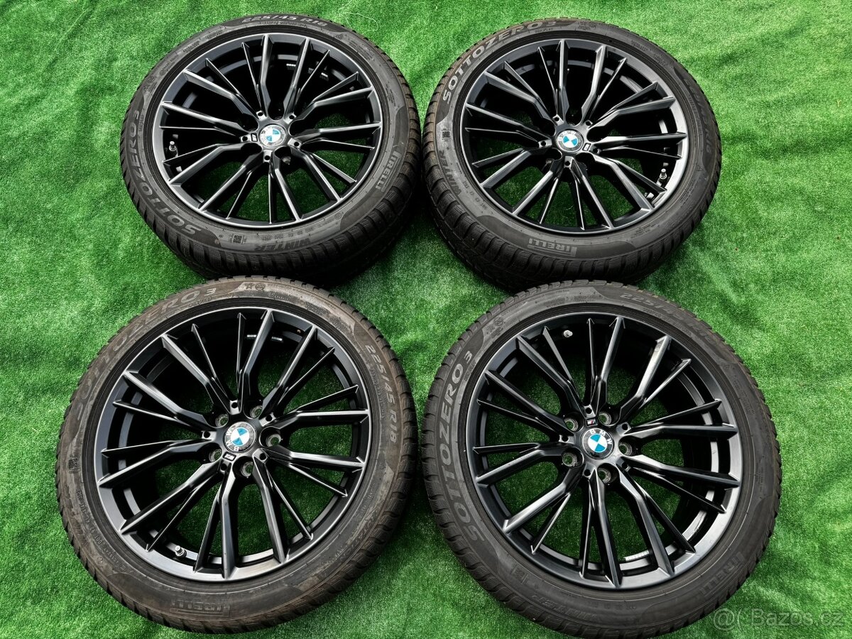 Originál alu kola Bmw 5x112 R18 styling 796M Pirel