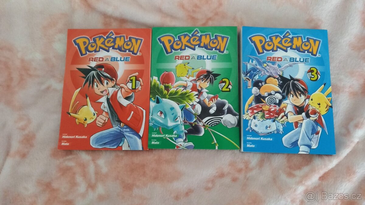 Pokémon manga – díly 1 až 3